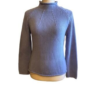 LOFT Light Blue Sweater Size Medium